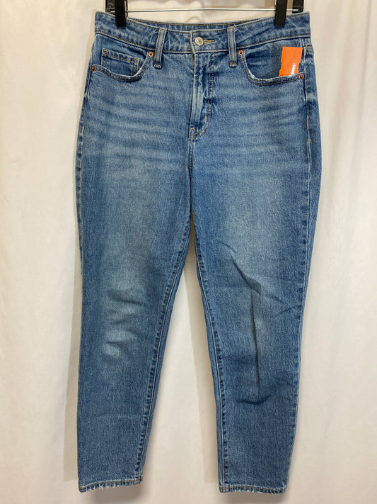 Jeans Straight By Old Navy In Blue Denim, Size: 6
