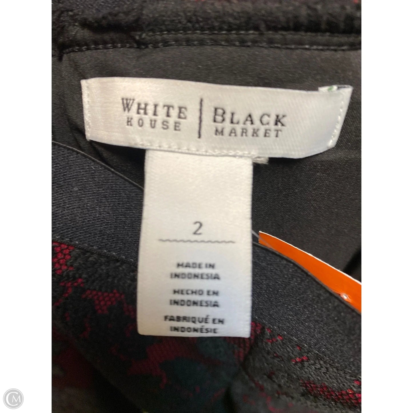 Skirt Midi By White House Black Market In Maroon, Size: 2