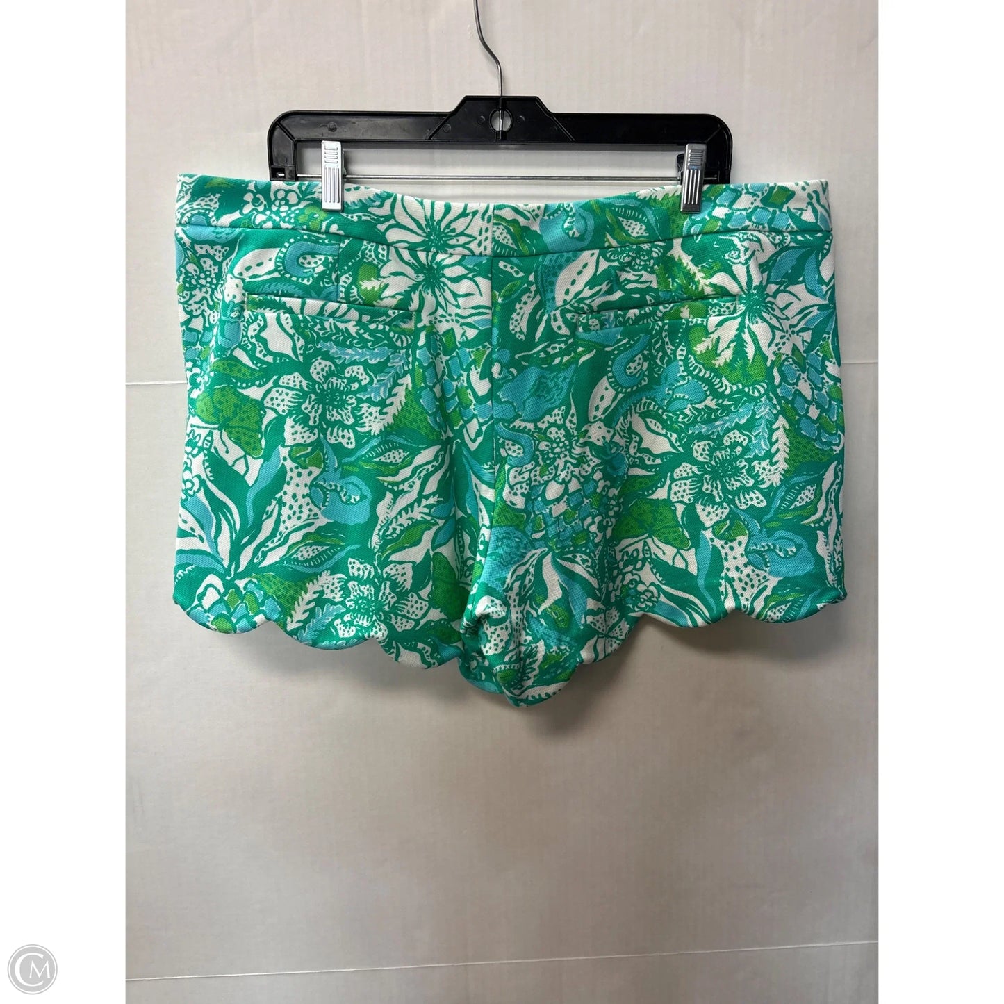 Shorts Designer By Lilly Pulitzer In Green, Size: 16