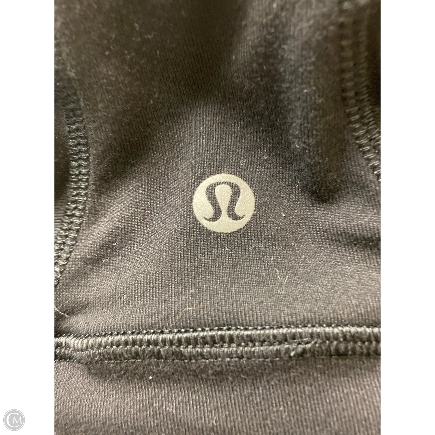 Athletic Jacket By Lululemon In Black, Size: 6