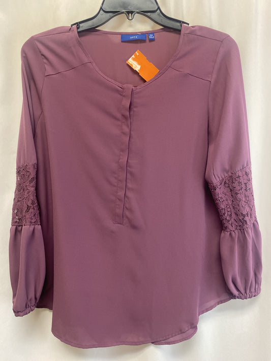 Top Long Sleeve By Apt 9  Size: Mp