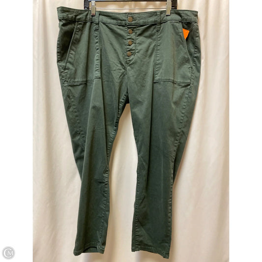 Pants Cargo & Utility By Universal Thread In Green, Size: 20