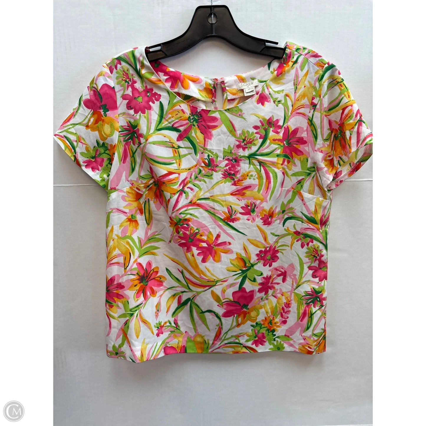 Top Short Sleeve By J. Crew In Pink, Size: Xs