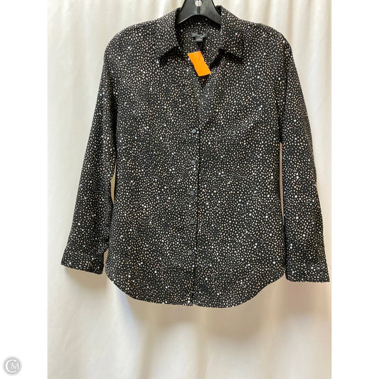 Top Long Sleeve By Ann Taylor In Black, Size: Sp