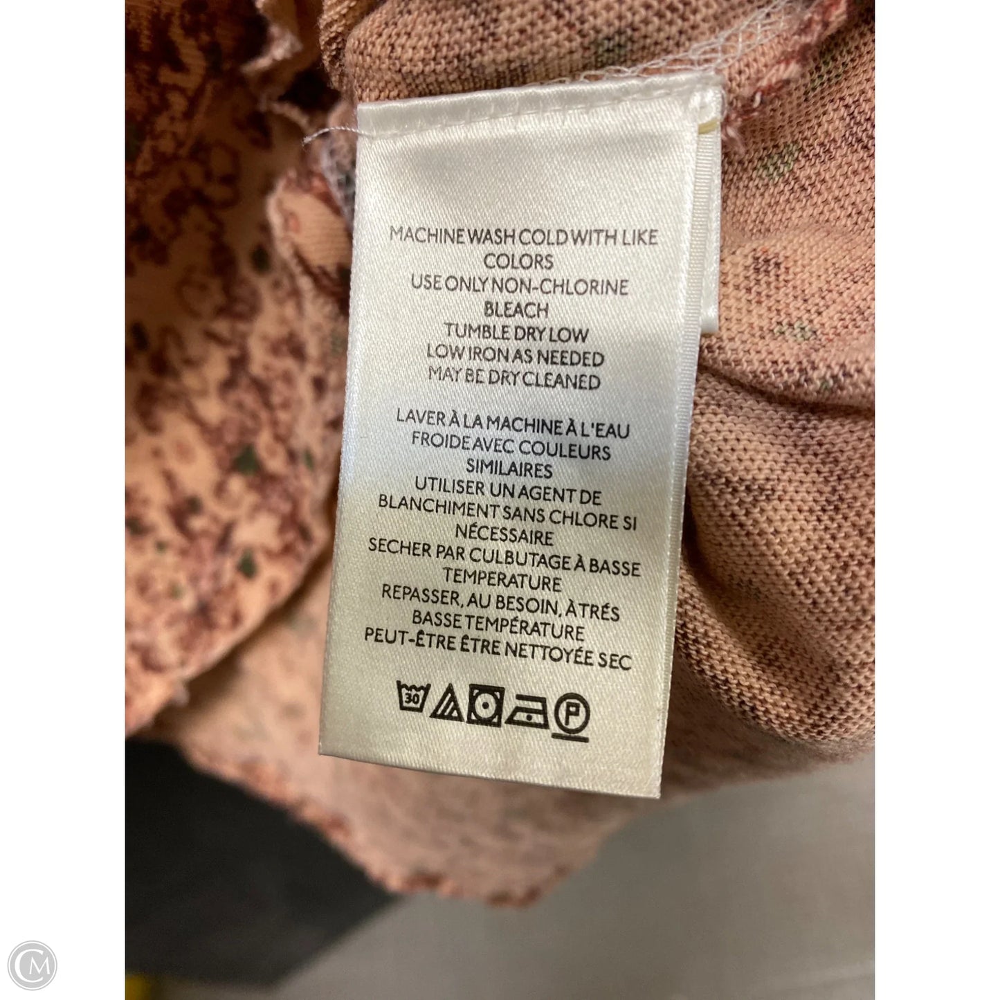 Top Long Sleeve By We The Free In Peach, Size: L