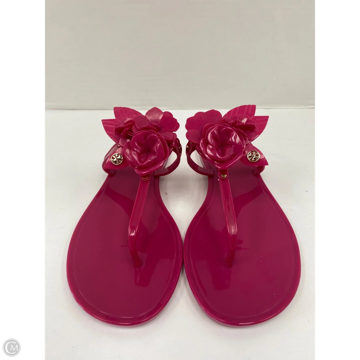 Sandals Designer By Tory Burch In Pink, Size: 10