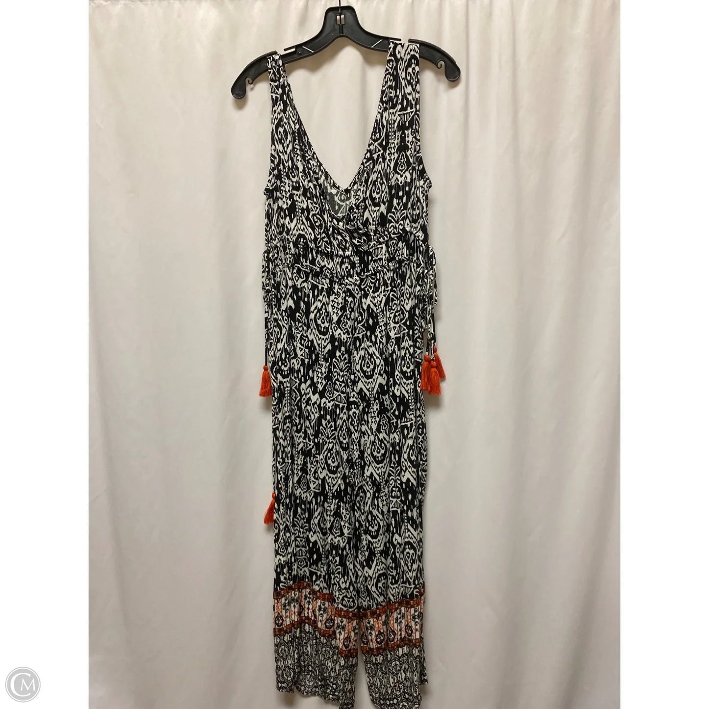 Jumpsuit By John Paul Richard In Black & White, Size: L