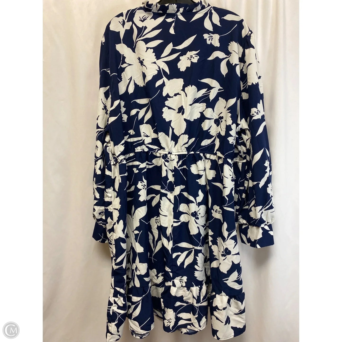 Dress Casual Midi By Shein In Blue, Size: 4x