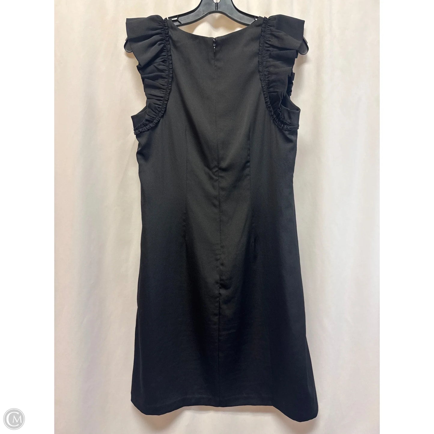 Dress Casual Midi By Ann Taylor In Black, Size: S