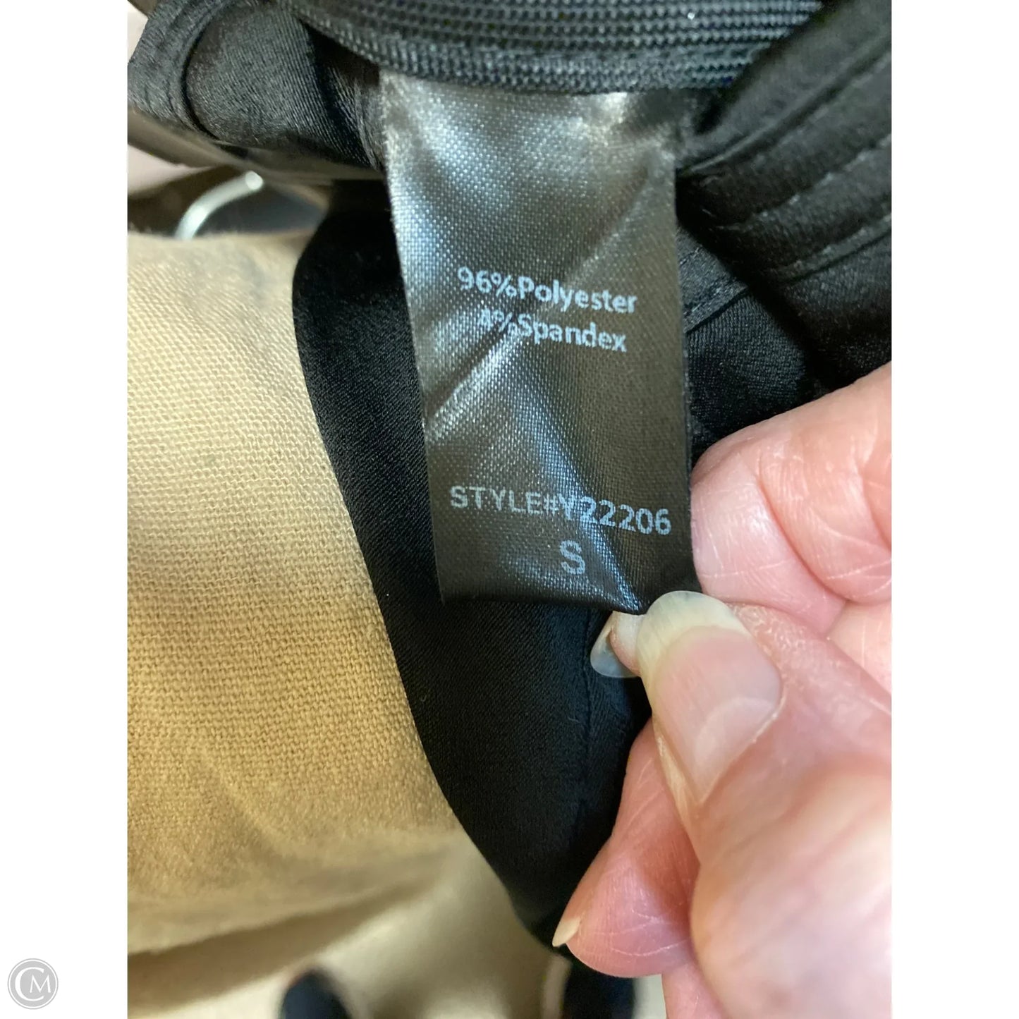 Pants Wide Leg By Fabrik In Black, Size: S