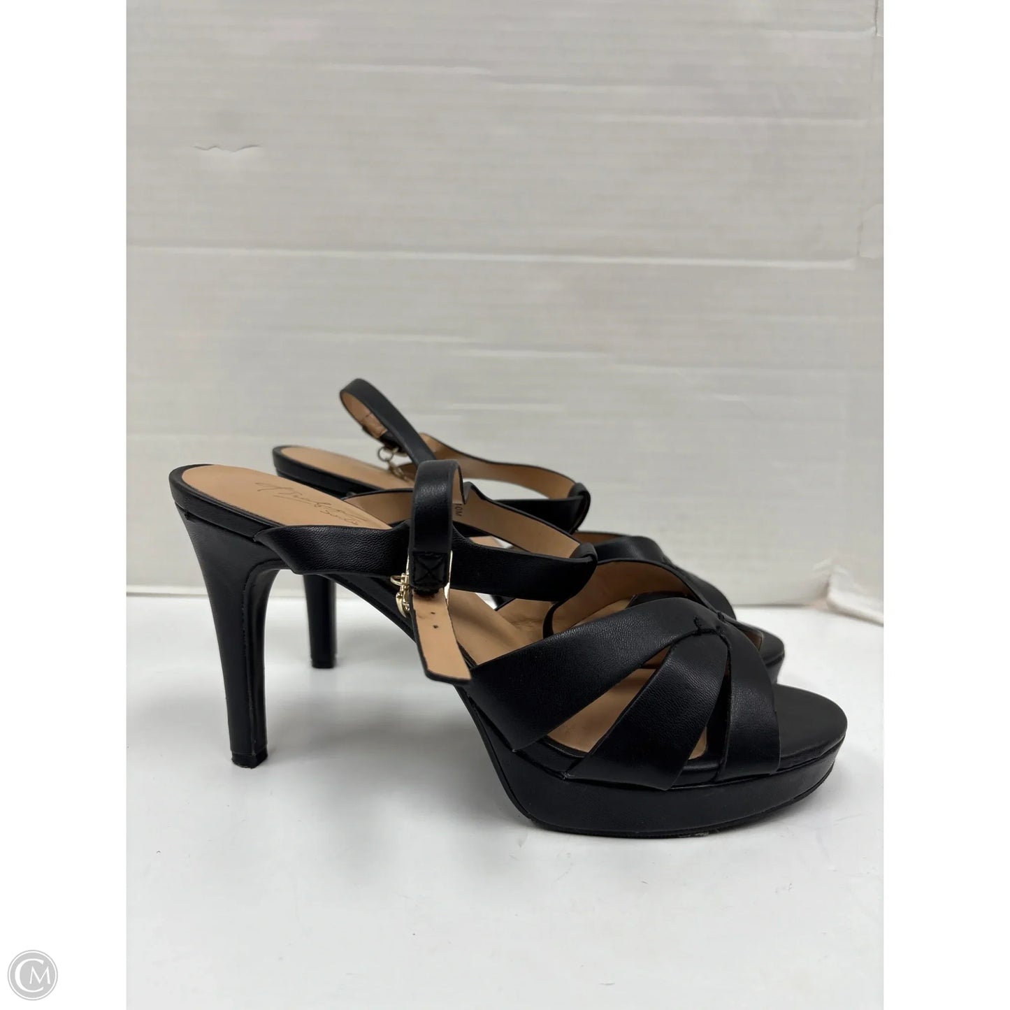 Sandals Heels Stiletto By Thalia Sodi In Black, Size: 10