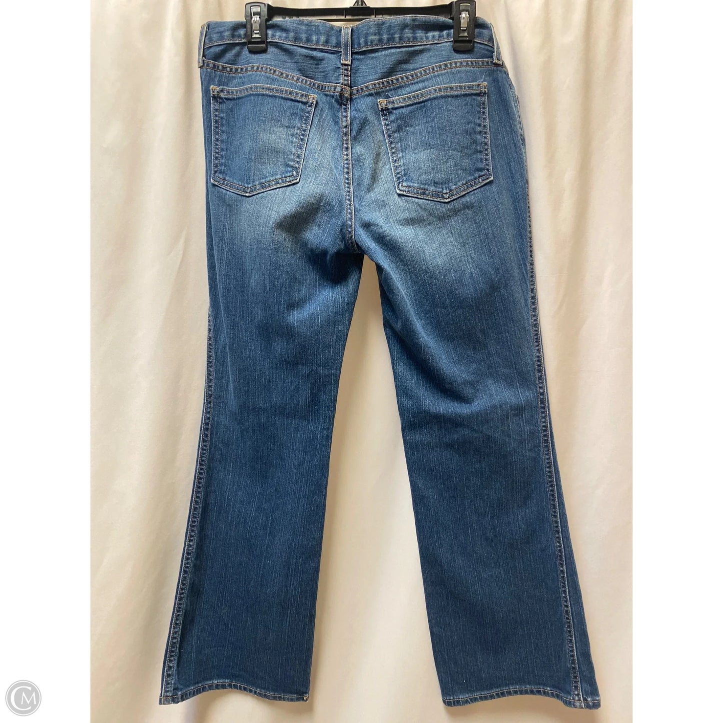 Jeans Boot Cut By Gap In Blue Denim, Size: 12