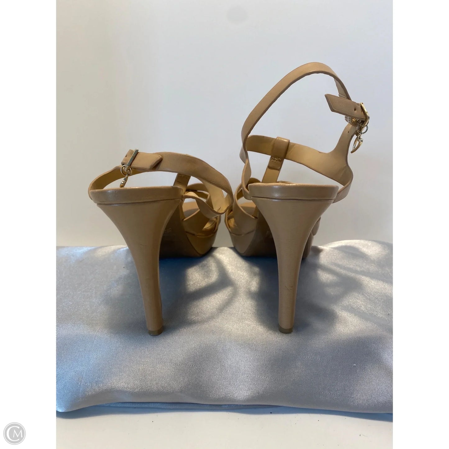 Sandals Heels Stiletto By Thalia Sodi In Beige, Size: 10