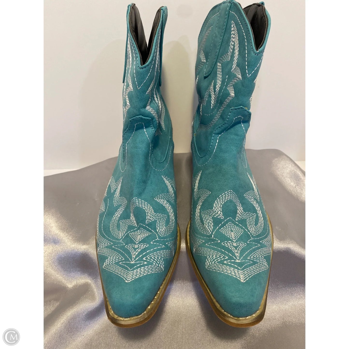 Boots Western By Cmf In Teal, Size: 11