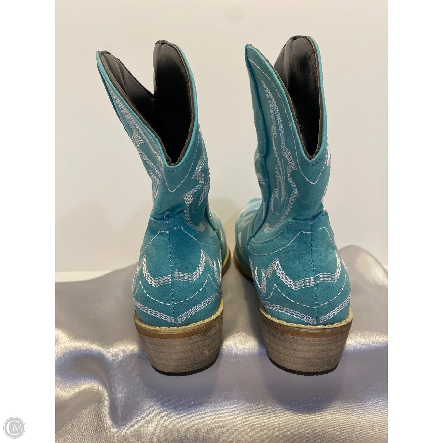 Boots Western By Cmf In Teal, Size: 11