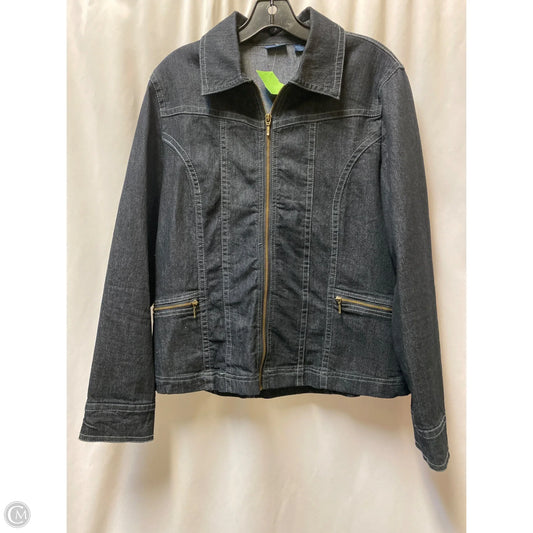 Jacket Denim By West Bound In Blue Denim, Size: M