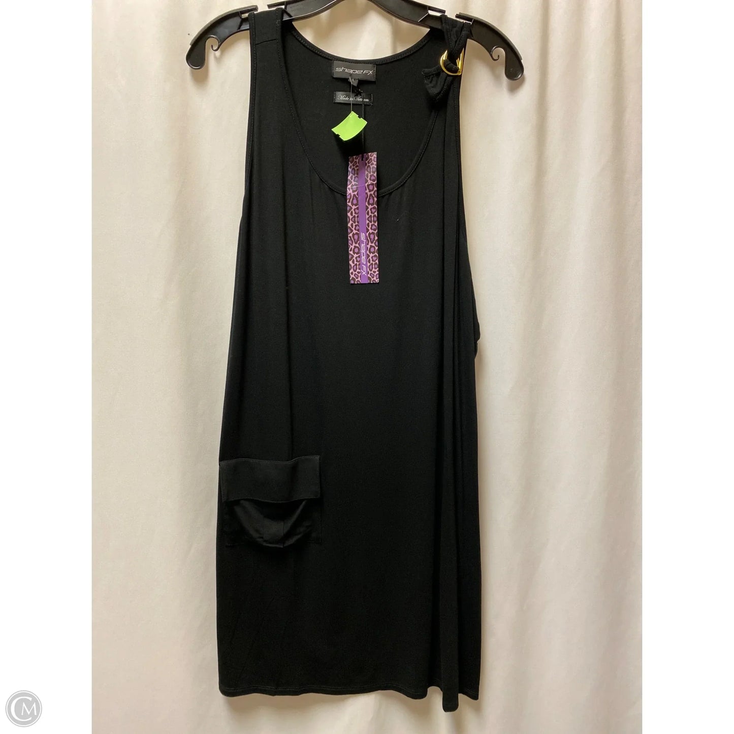 Dress Casual Midi By Cmf In Black, Size: L