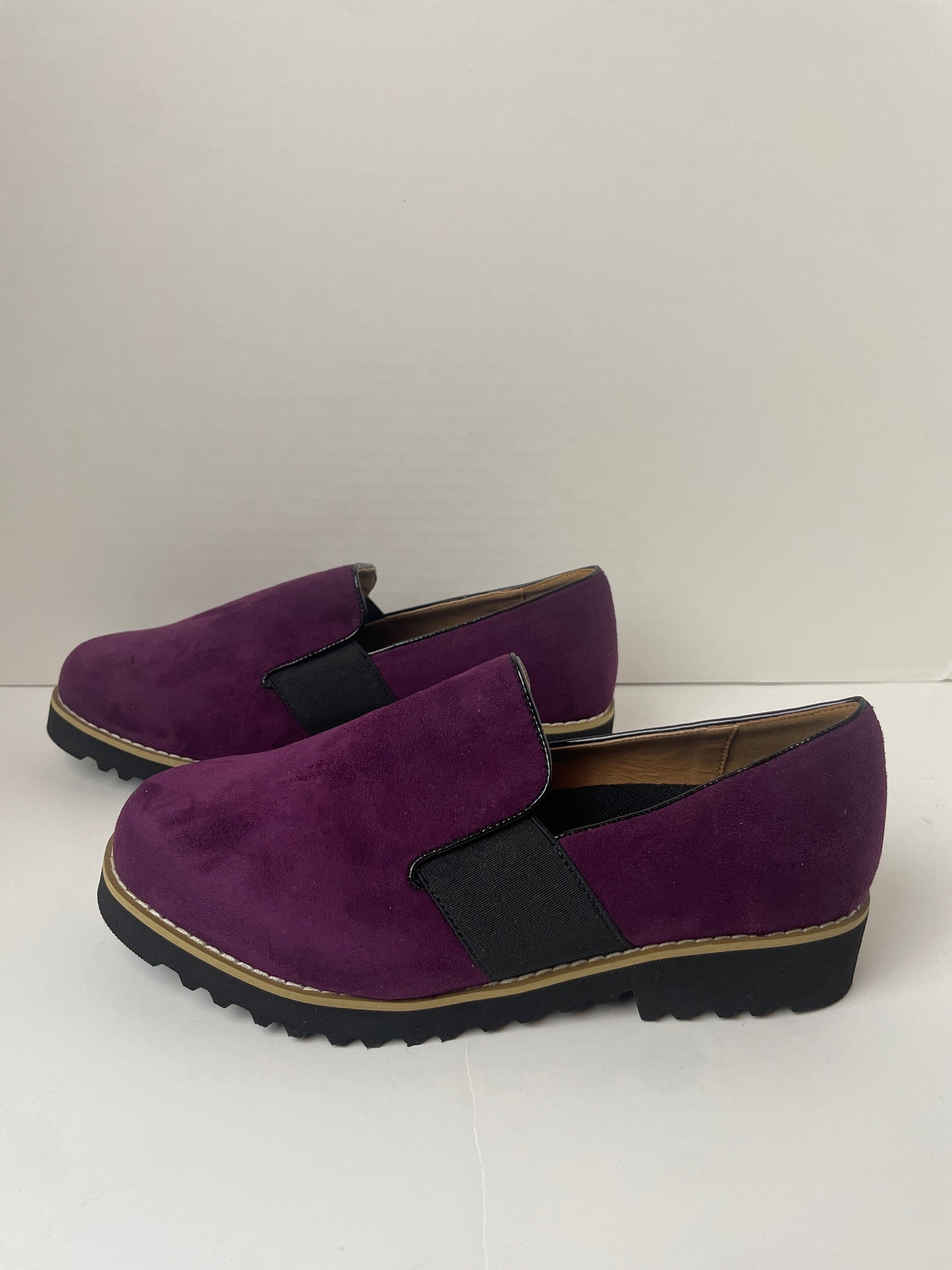 Purple Shoes Flats Clothes Mentor, Size 7