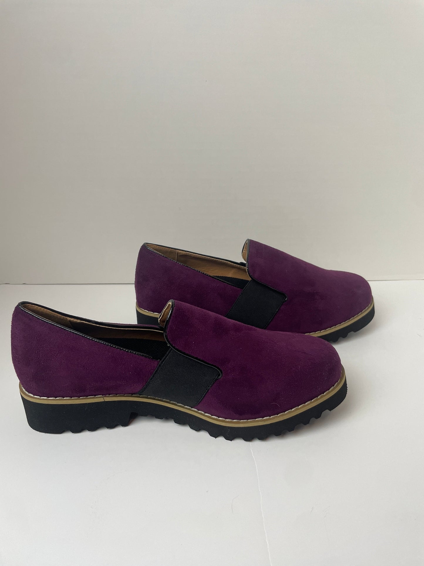Purple Shoes Flats Clothes Mentor, Size 7
