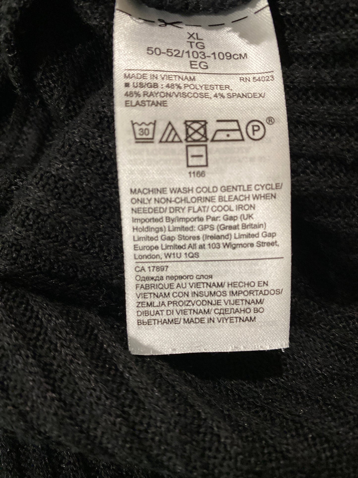 Tank Top By Banana Republic In Black, Size: Xl