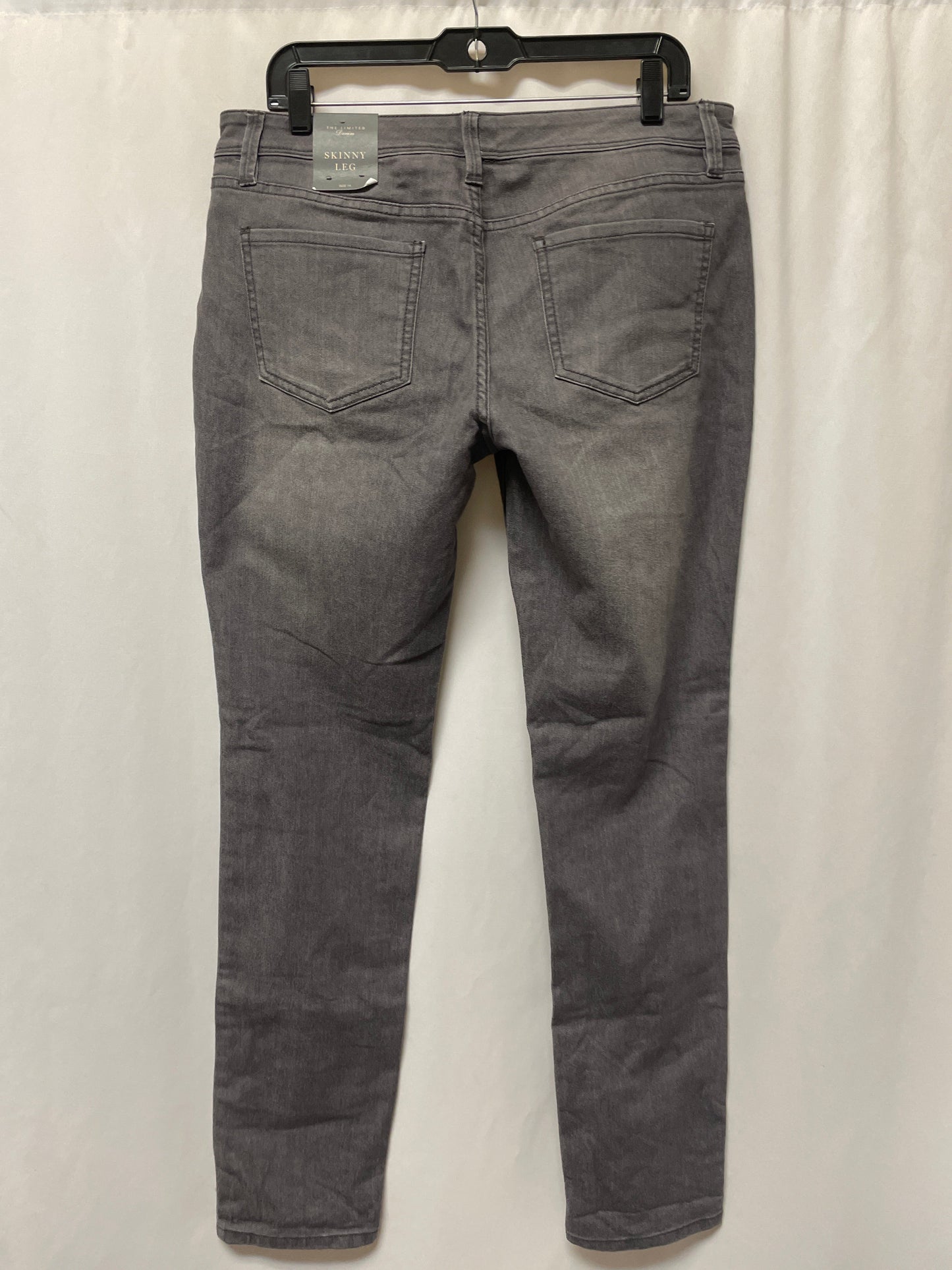 Jeans Skinny By Limited In Grey Denim, Size: 14