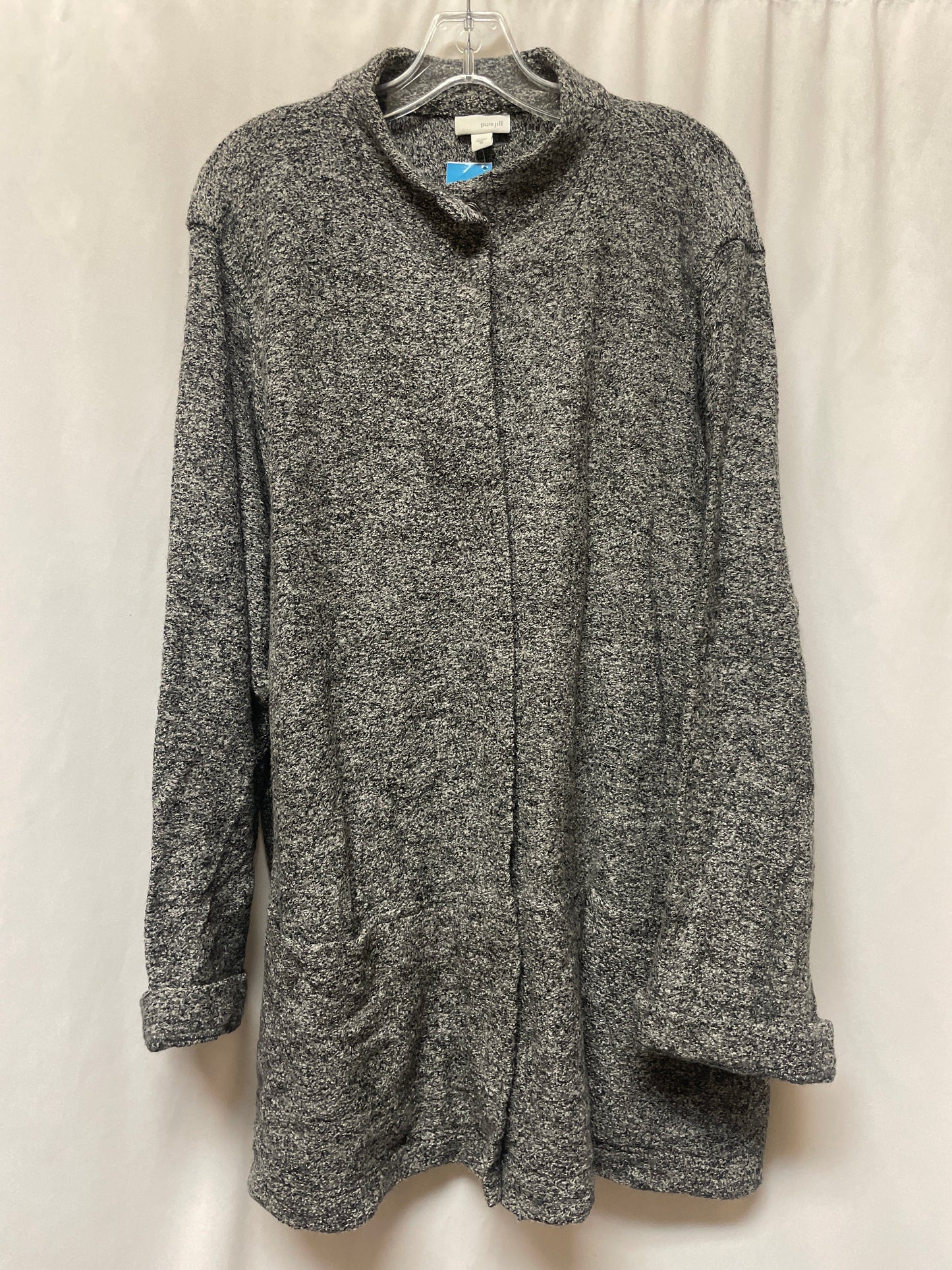 Jacket Other By J. Jill In Grey, Size: Xl