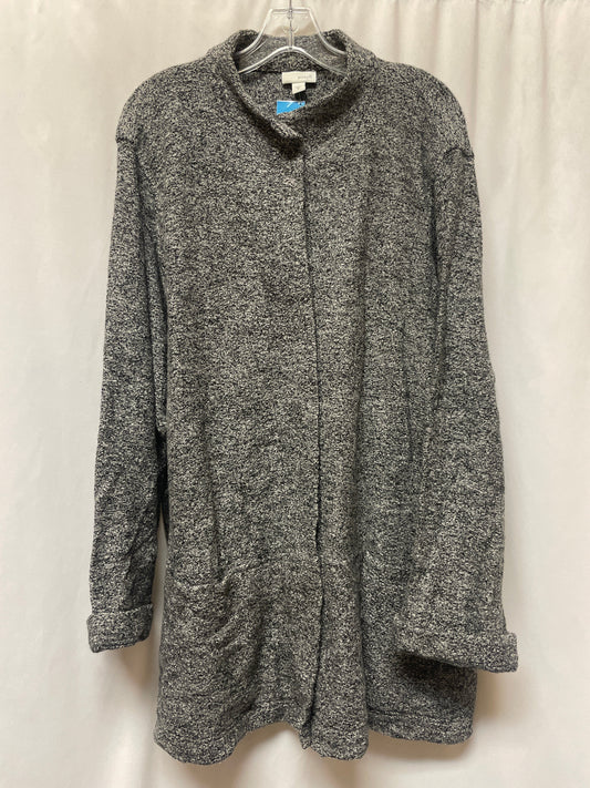 Jacket Other By J. Jill In Grey, Size: Xl