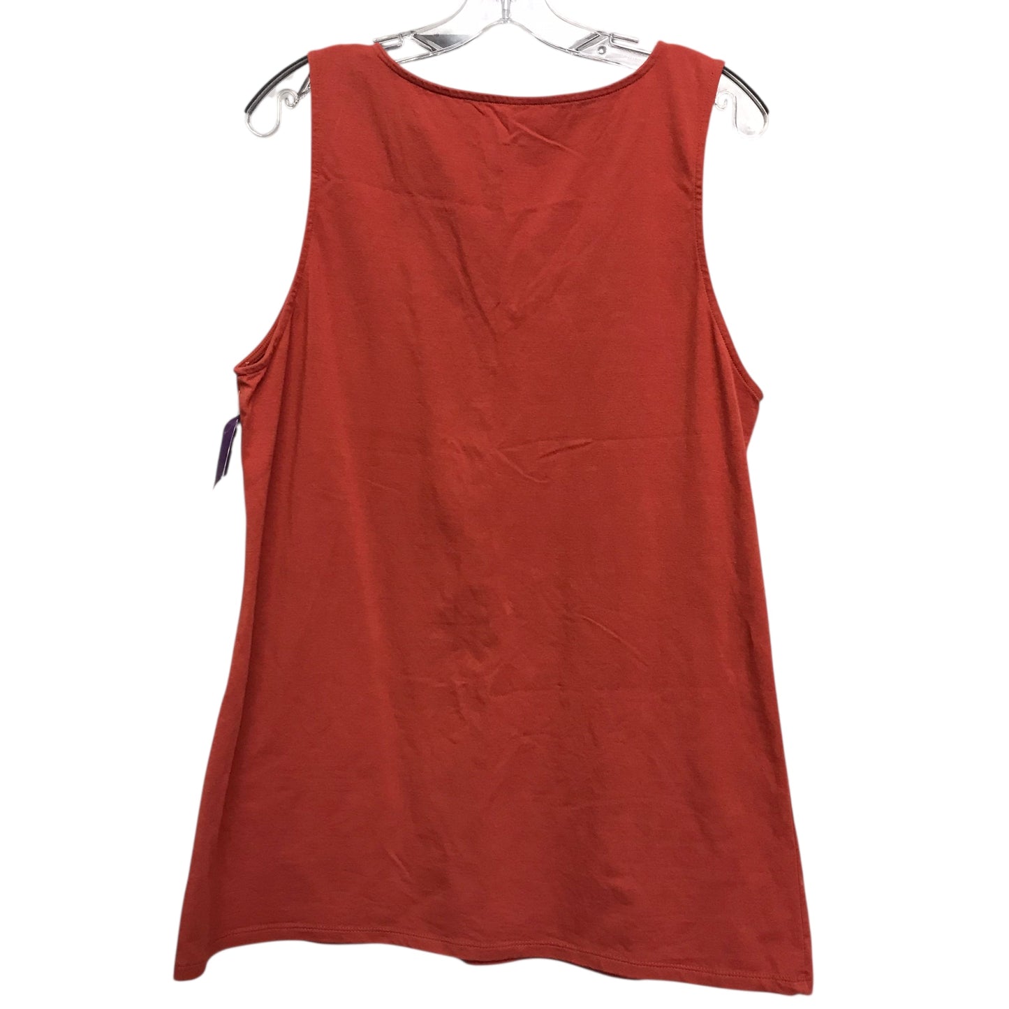 Top Sleeveless Basic By Torrid In Orange, Size:3X