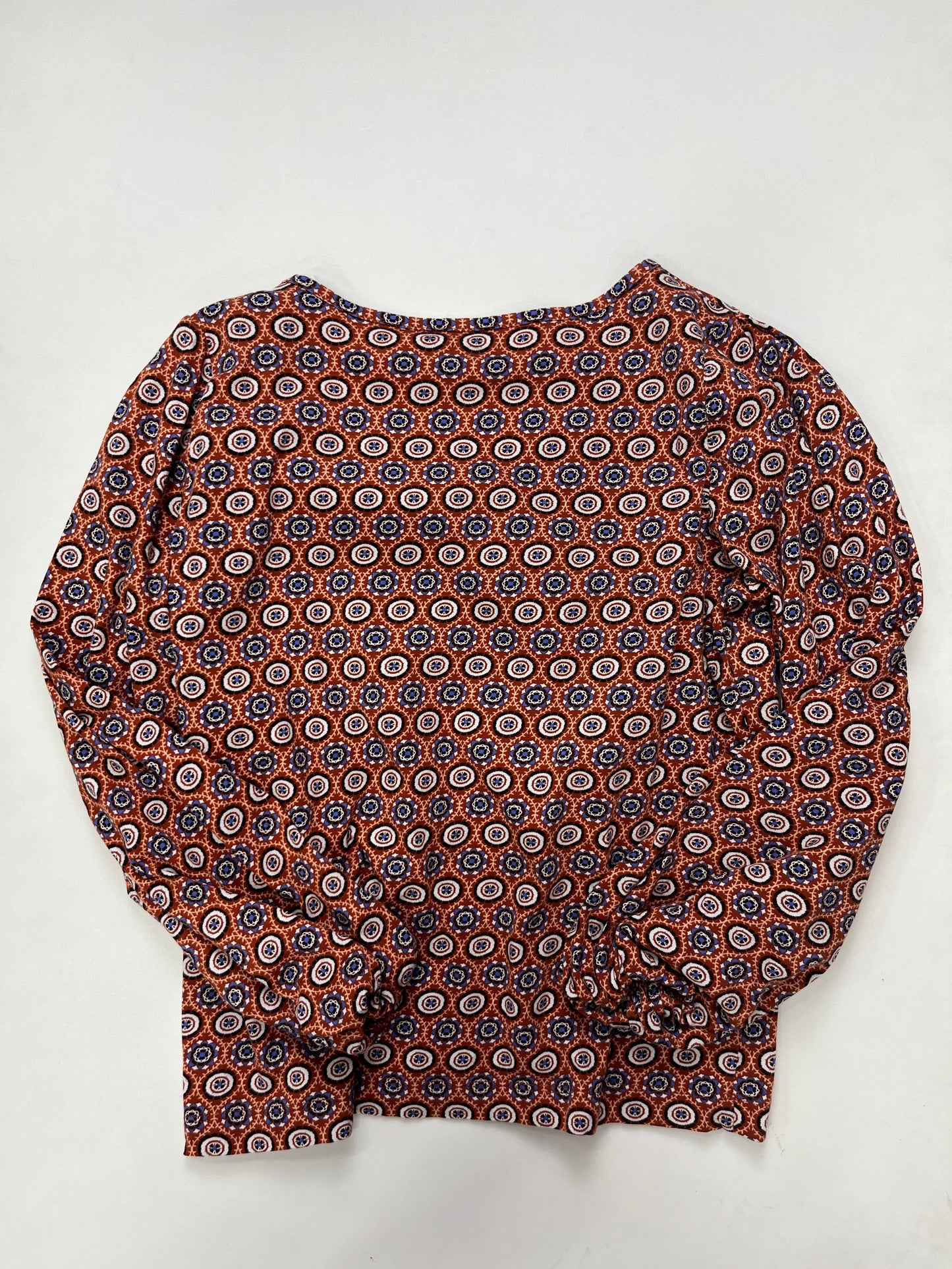 Rust Top Long Sleeve Loft, Size M