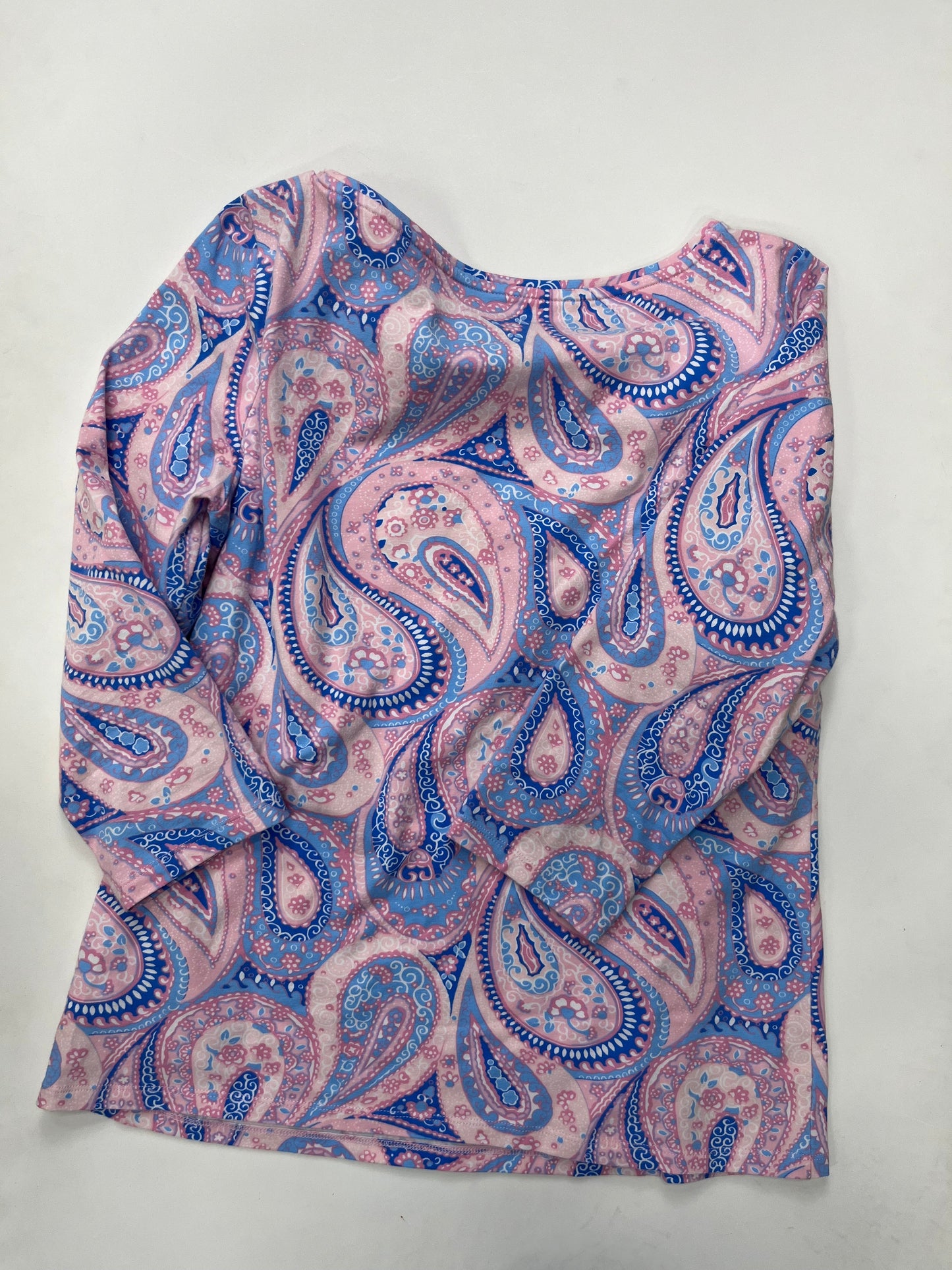 Pink Top Long Sleeve Talbots, Size Petite  Medium