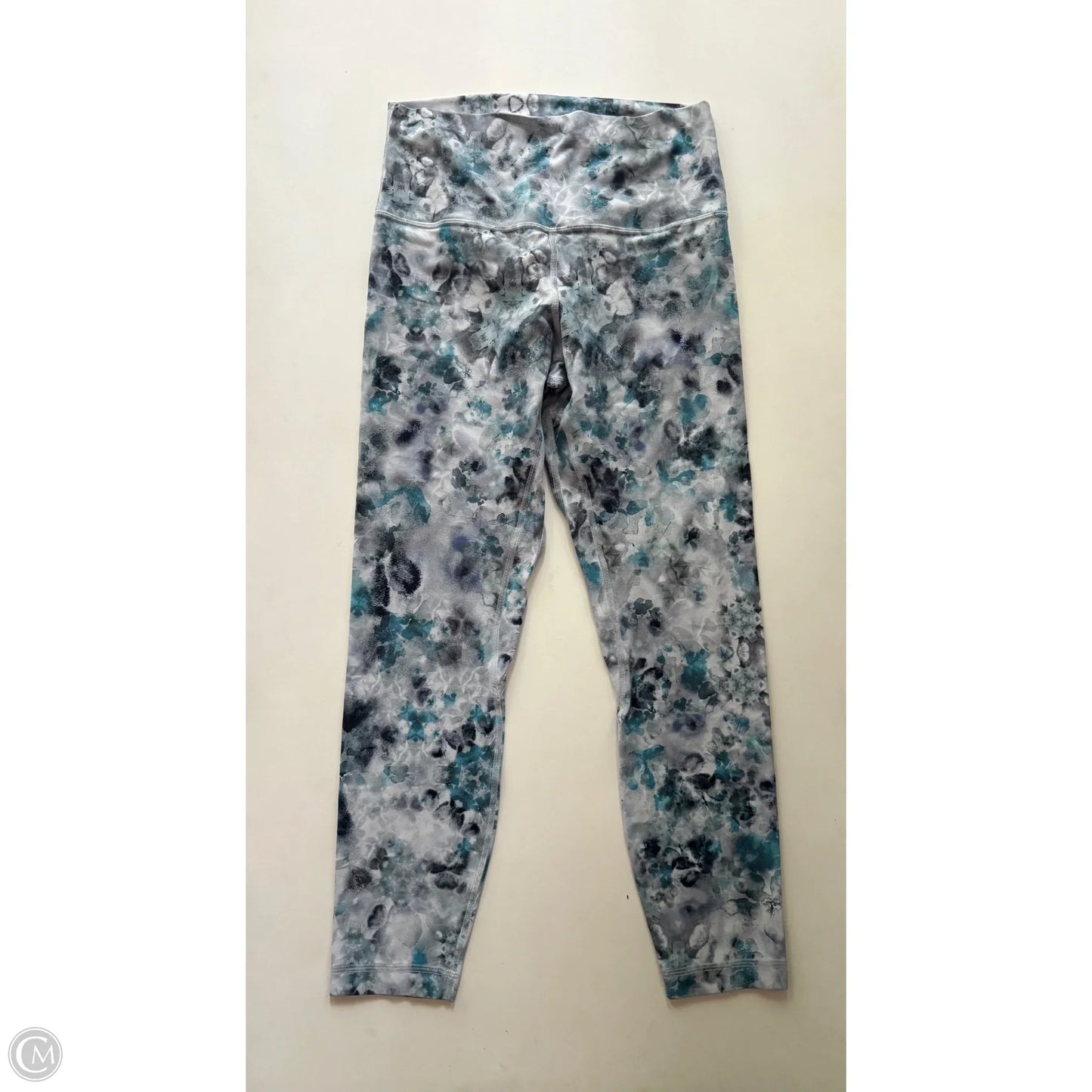 Athletic Leggings By Lululemon In Grey, Size: S