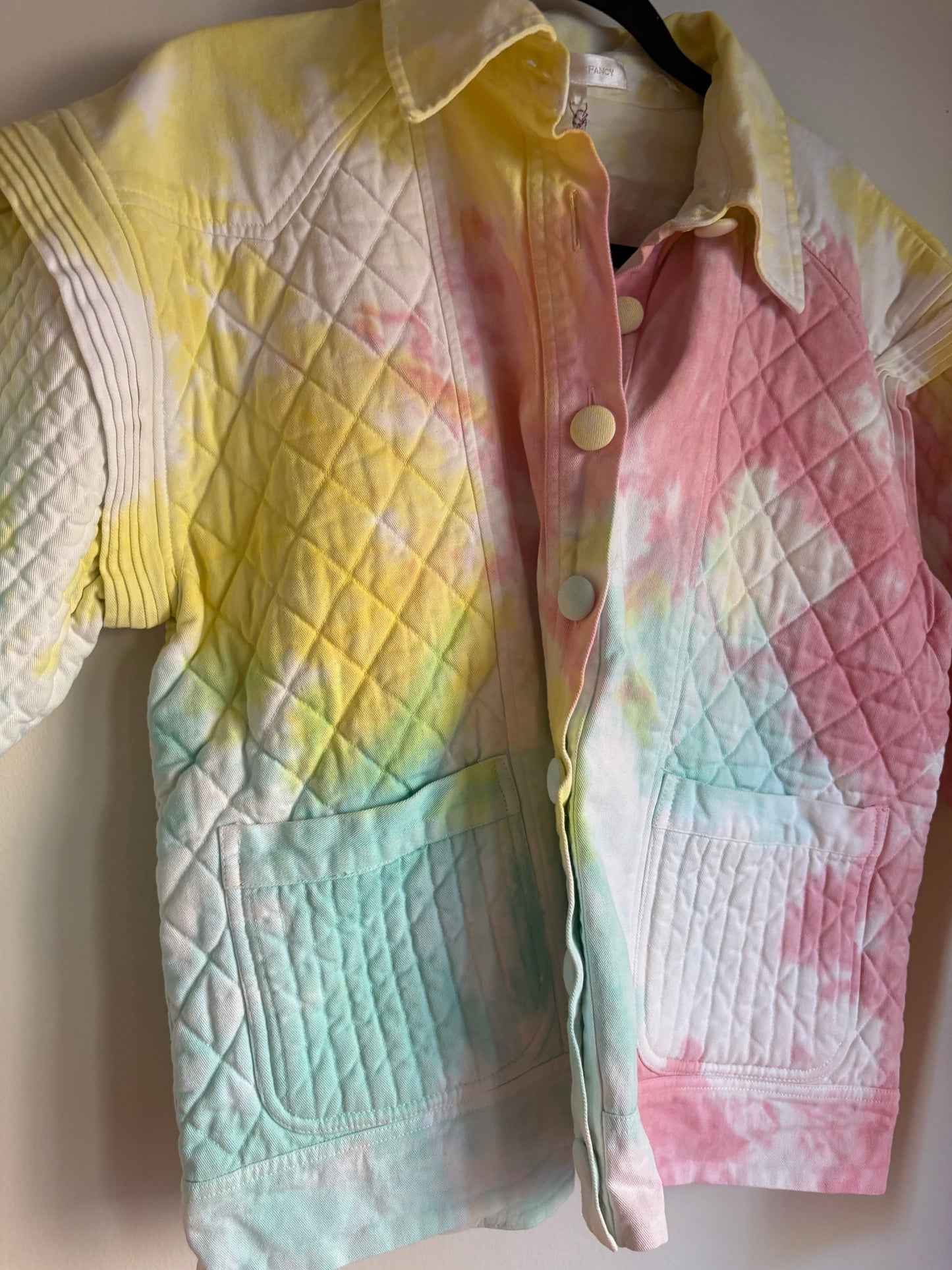 Jacket Denim By Love Shaxk In Multi-colored, Size: Xs