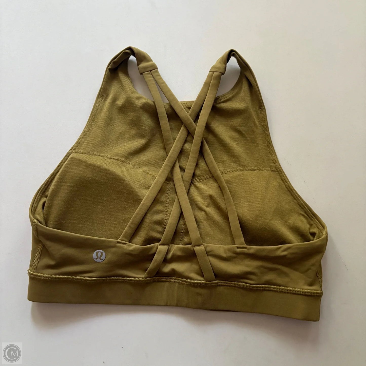 Athletic Bra By Lululemon In Green, Size: S