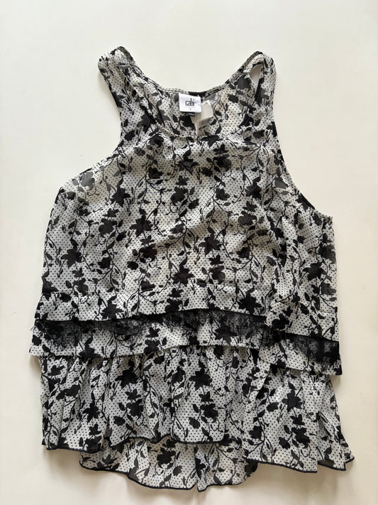 Tank Top By Cabi In Black, Size: S