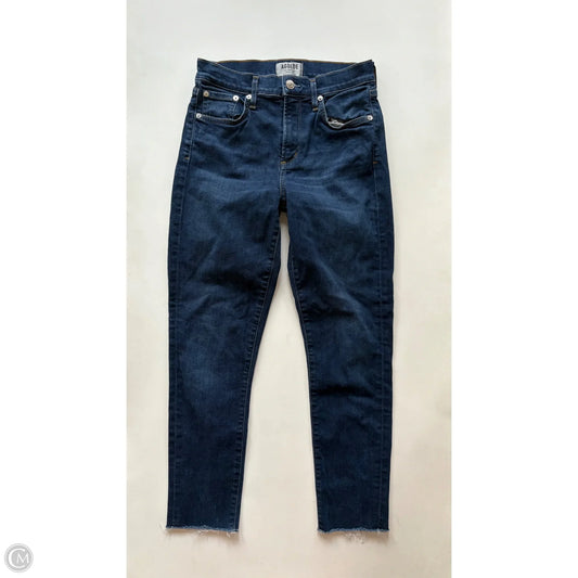 Jeans Skinny By Agolde In Blue, Size: 2