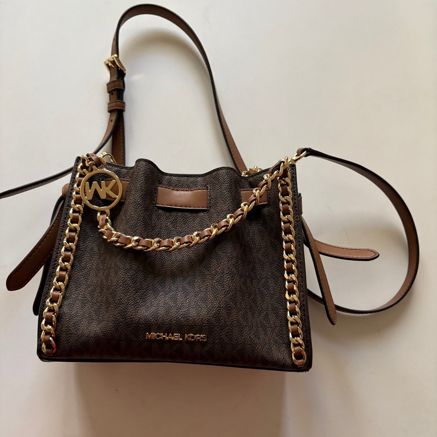 Handbag Designer By Michael Kors, Size: Medium