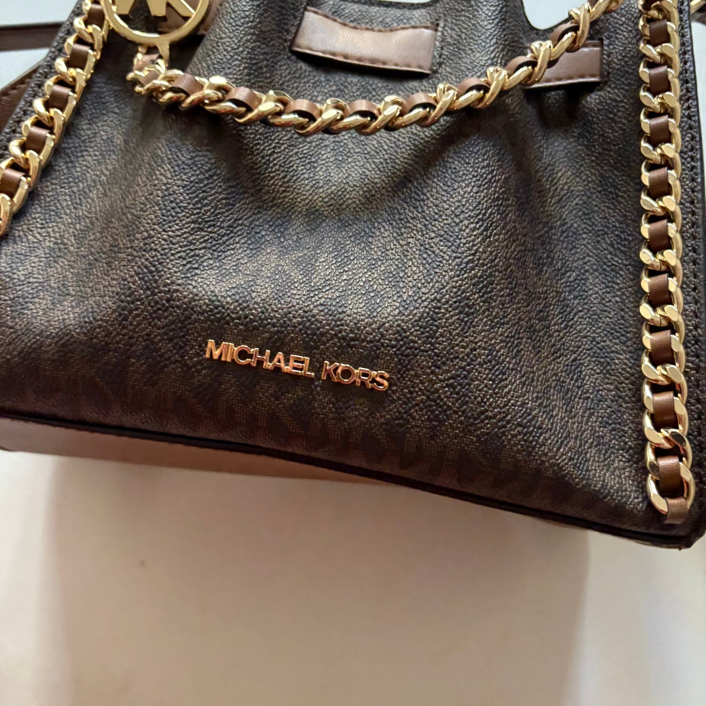 Handbag Designer By Michael Kors, Size: Medium