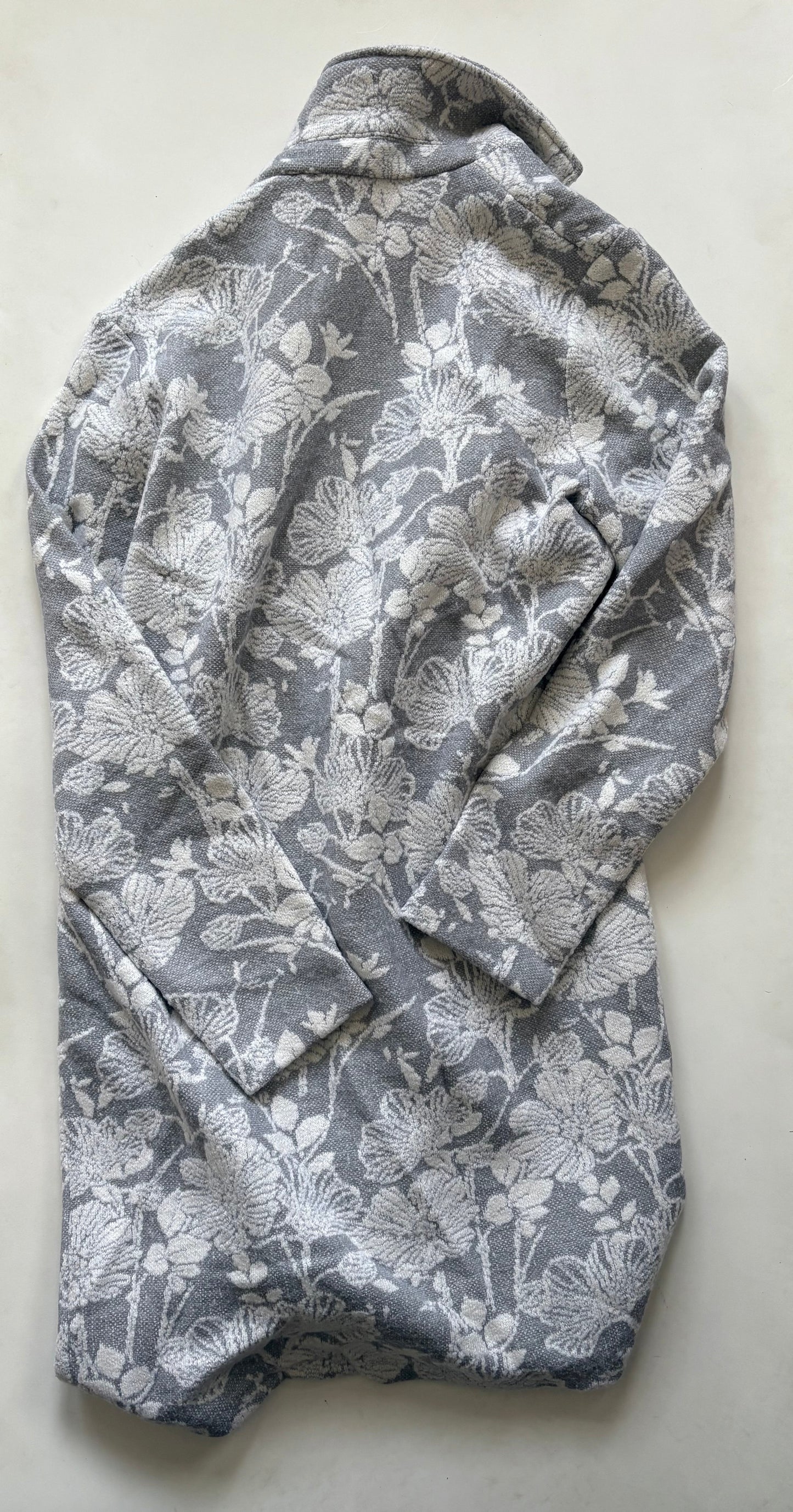 Coat Peacoat By Rachel Zoe In Grey, Size: M