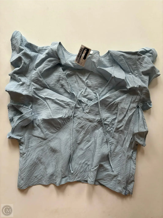 Blouse Short Sleeve By Madewell  Size: L