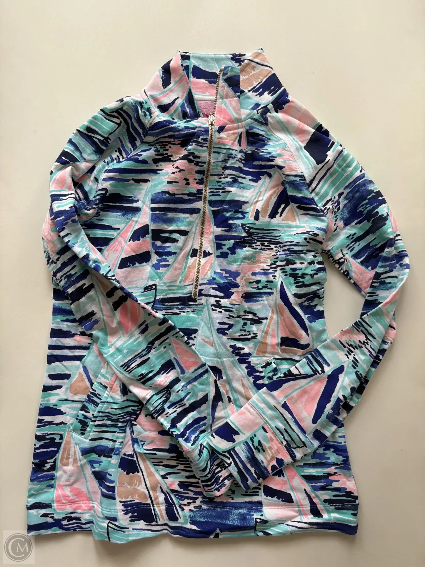 Athletic Jacket By Lilly Pulitzer In Multi-colored, Size: Xs