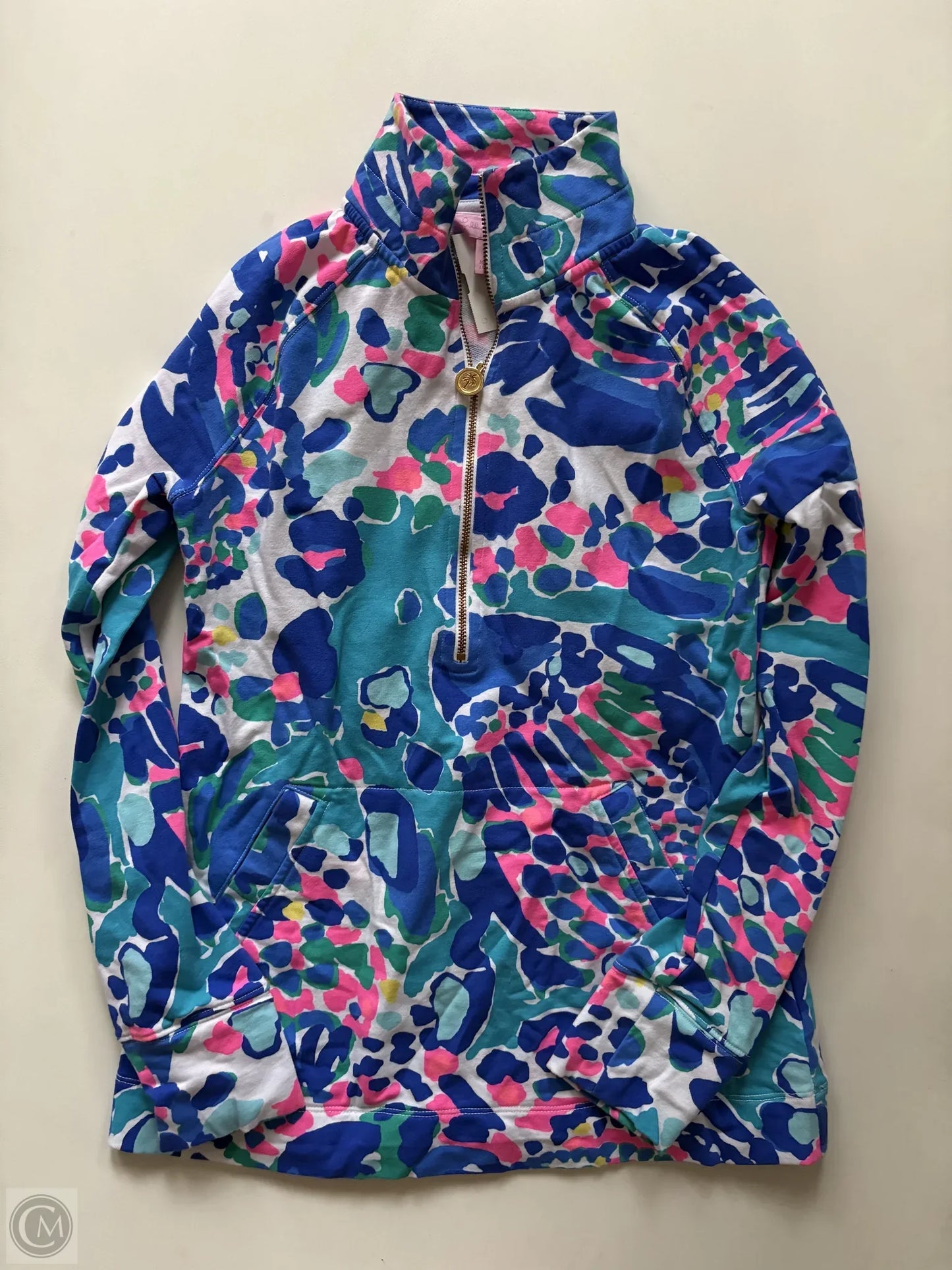 Athletic Jacket By Lilly Pulitzer In Multi-colored, Size: Xxs