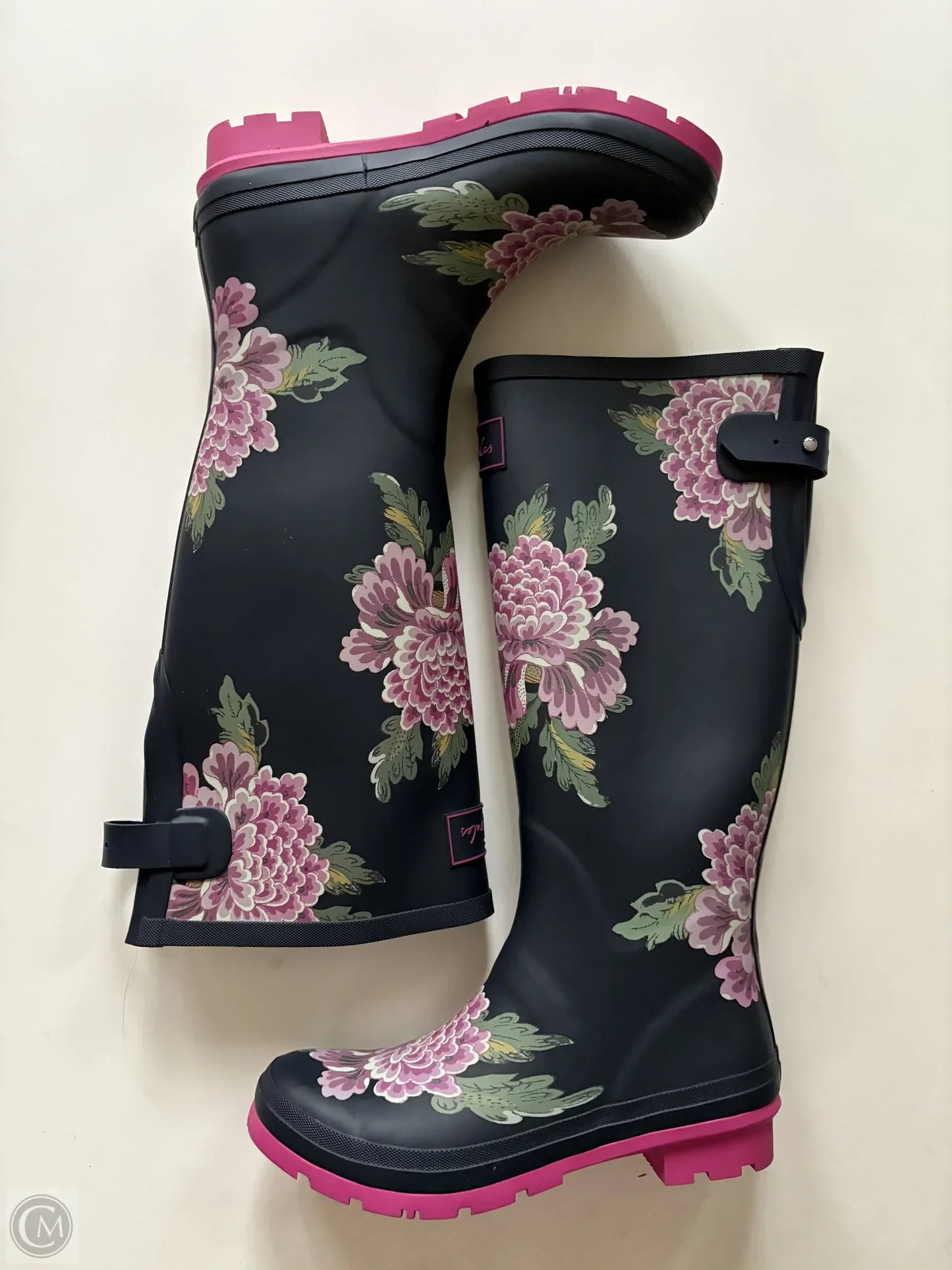 Boots Rain By Joules In Floral Print, Size: 9