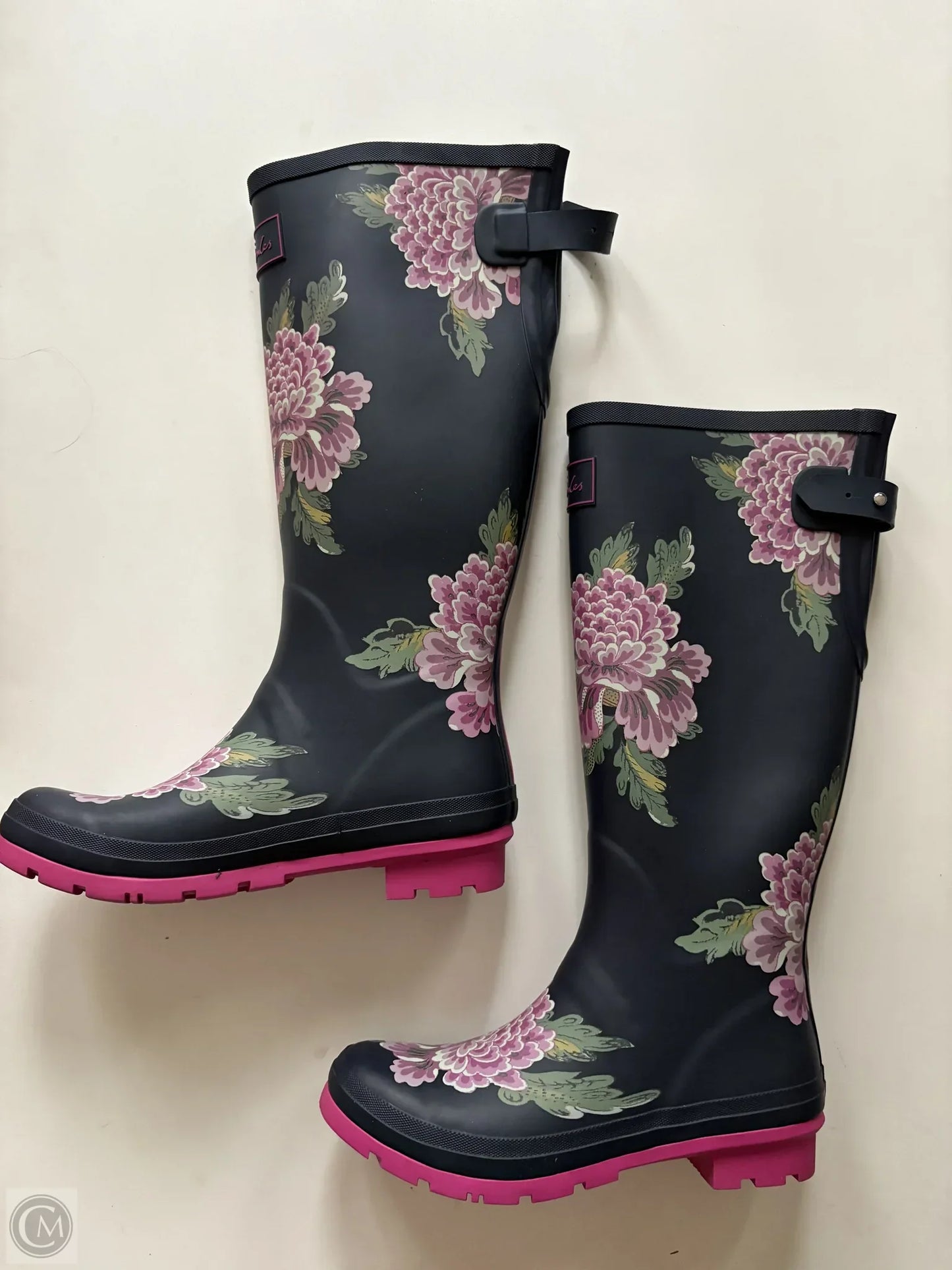 Boots Rain By Joules In Floral Print, Size: 9