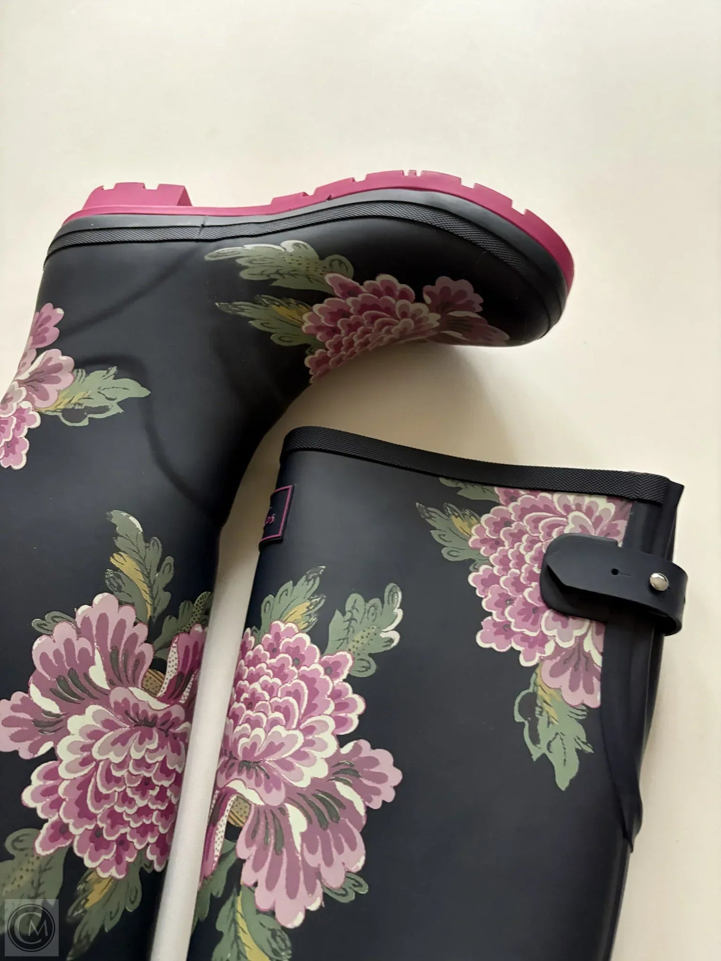 Boots Rain By Joules In Floral Print, Size: 9