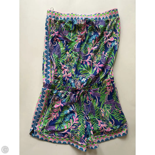 Romper Designer By Lilly Pulitzer In Multi-colored, Size: S