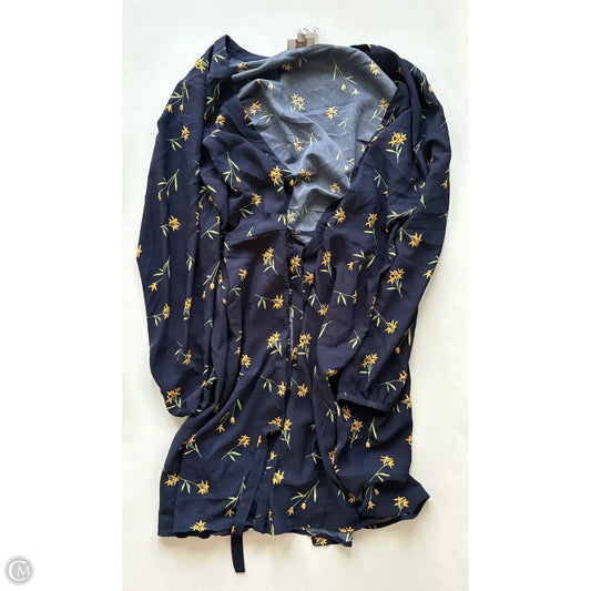 Kimono By Loft In Blue, Size: L