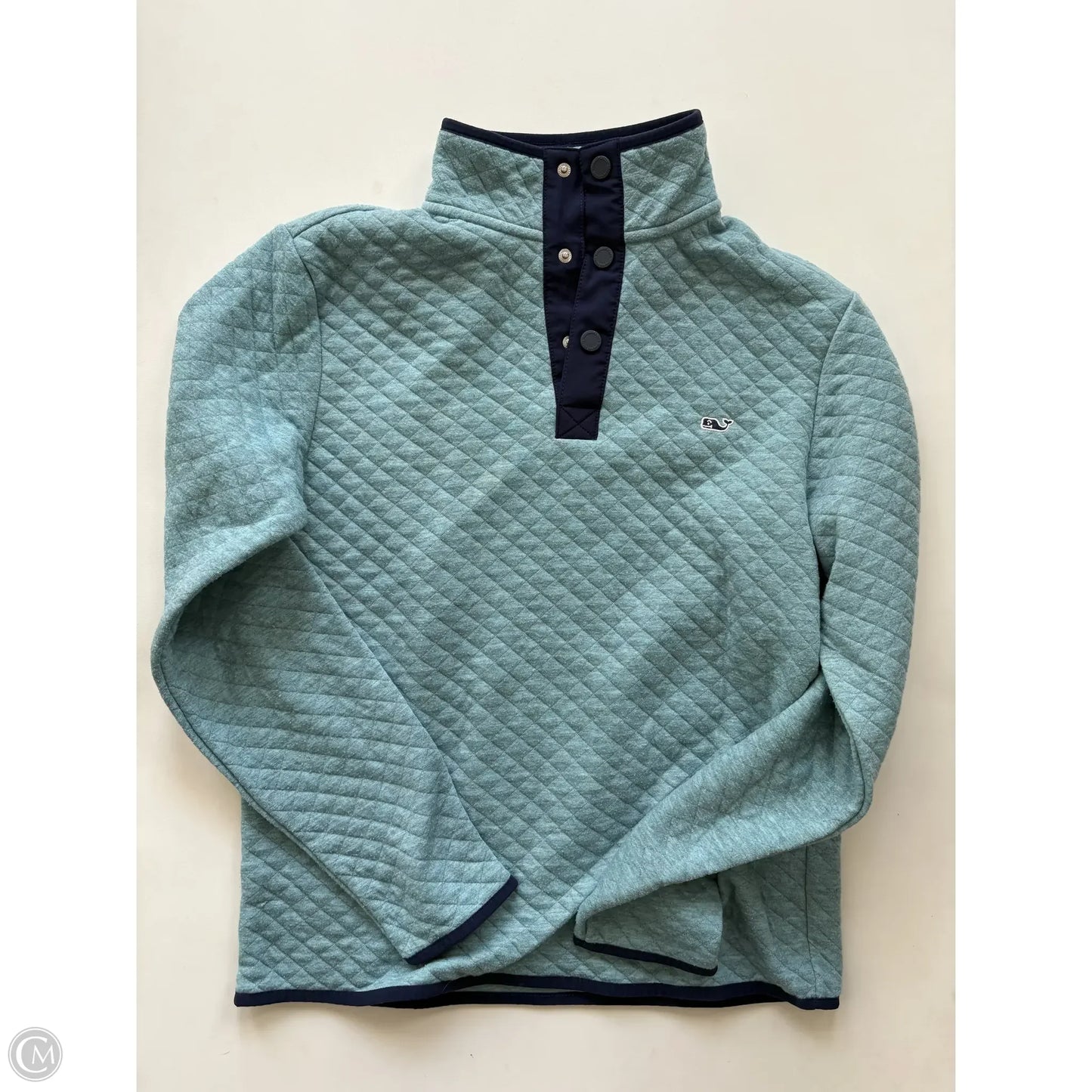 Jacket Puffer & Quilted By Vineyard Vines In Blue, Size: Xs