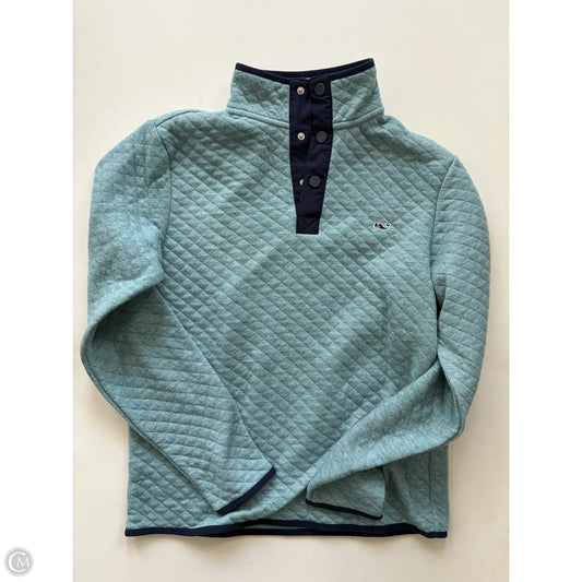 Jacket Puffer & Quilted By Vineyard Vines In Blue, Size: Xs