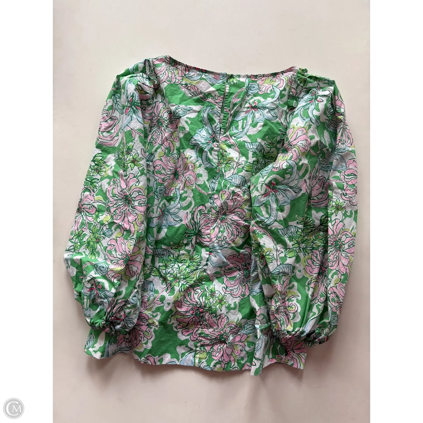 Top Long Sleeve Designer By Lilly Pulitzer In Multi-colored, Size: S