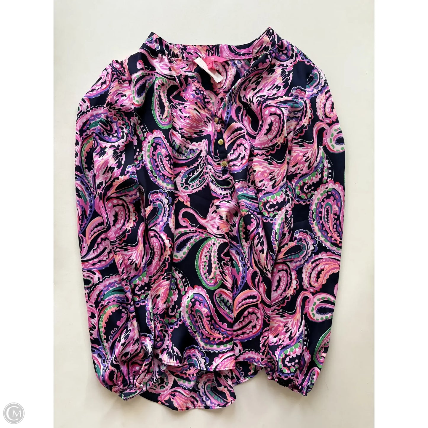Blouse Designer By Lilly Pulitzer In Multi-colored, Size: Xs